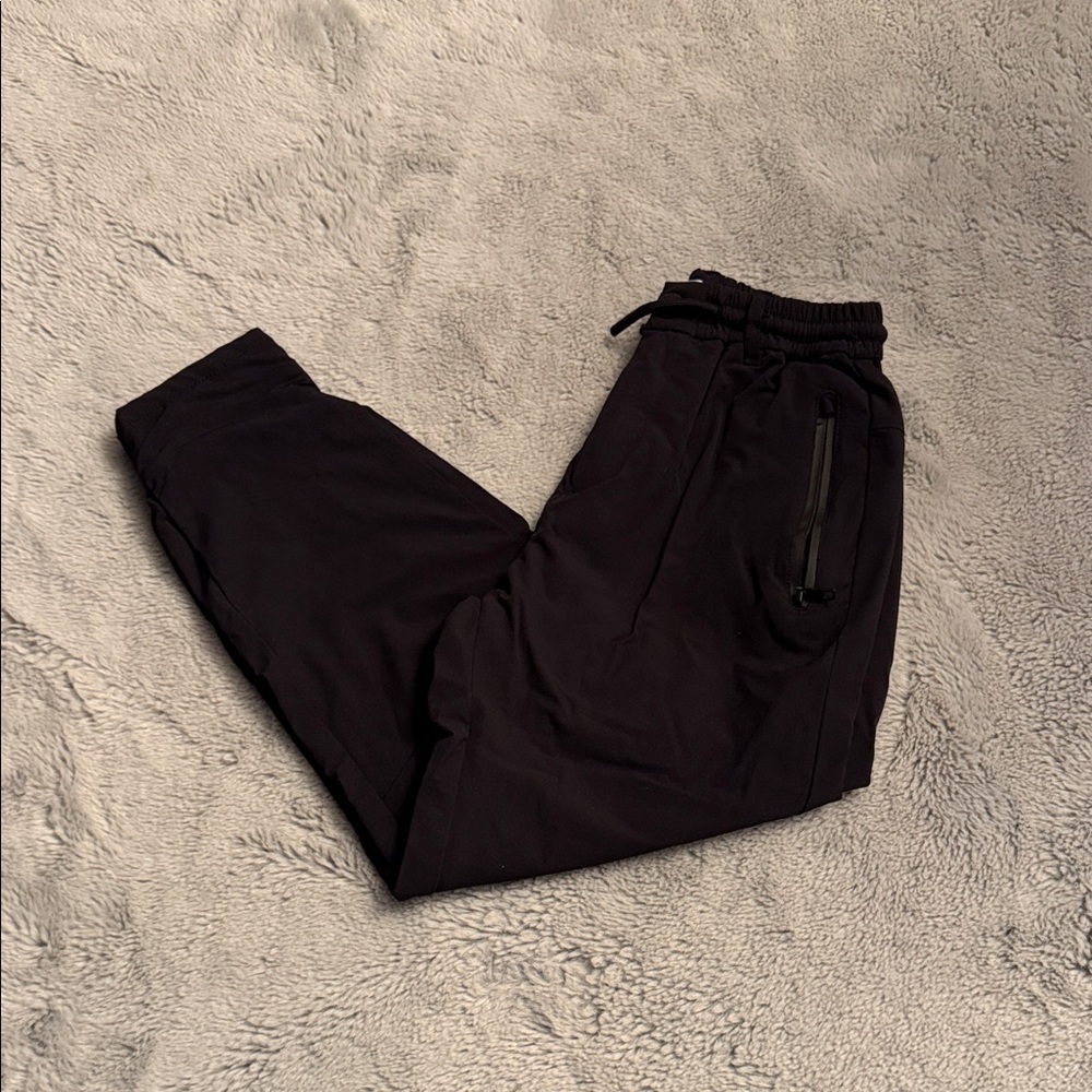 Zara Kids Black Nylon Joggers
